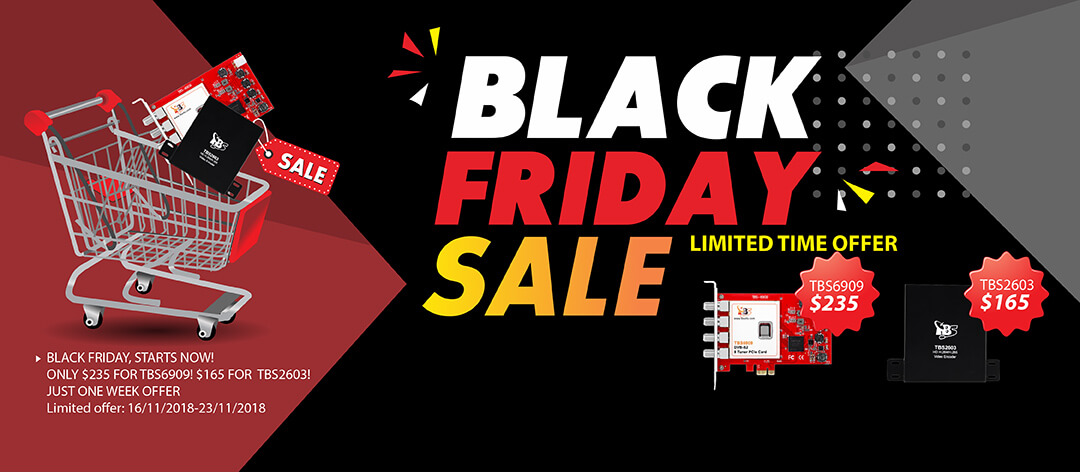 TBS 2018 Black Friday Flash Sale Starts Now! Only $235 for TBS6909 ...