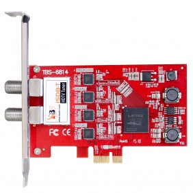 TBS6814 ISDB-T Quad Tuner PCIe Card, receiving SBTVD TV and digital terrestrial TV channels