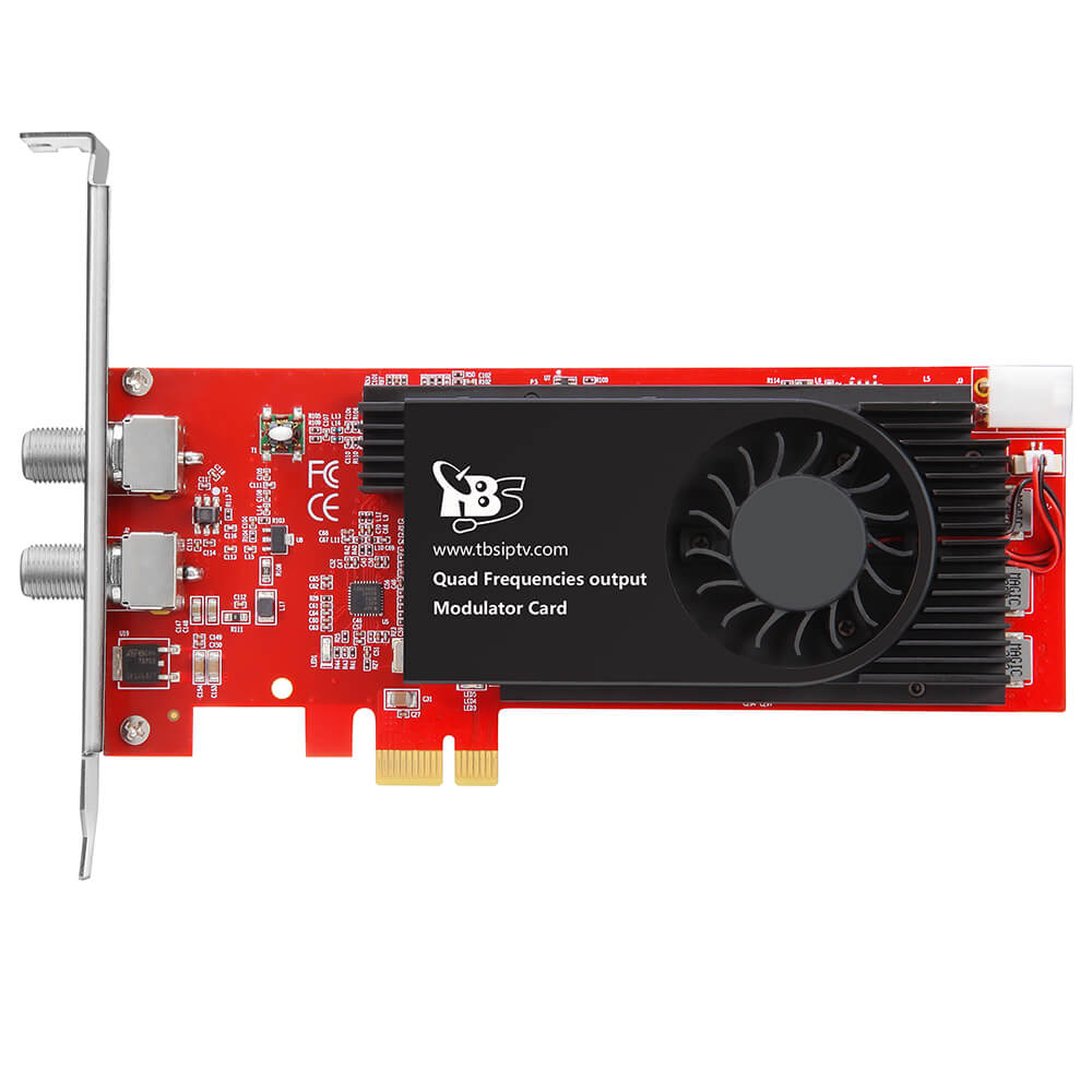 TBS6214 ISDB-T Quad Modulator PCIe Card