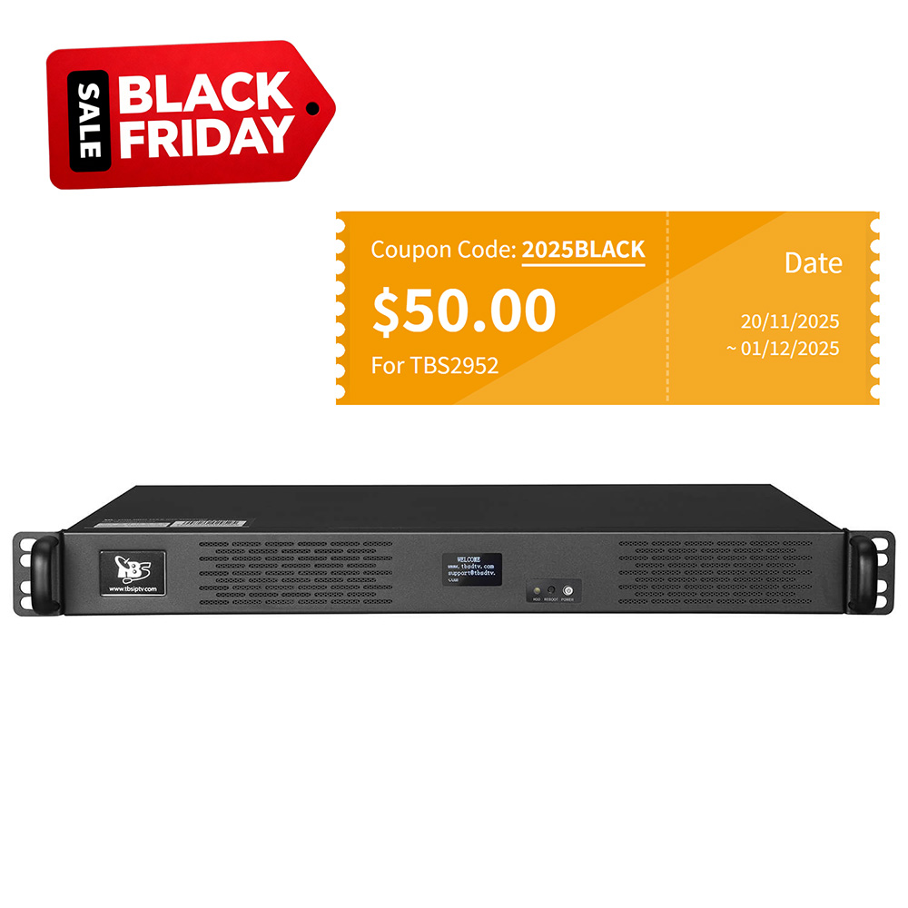 TBS2952 MOI Pro MAX IPTV Streaming Server