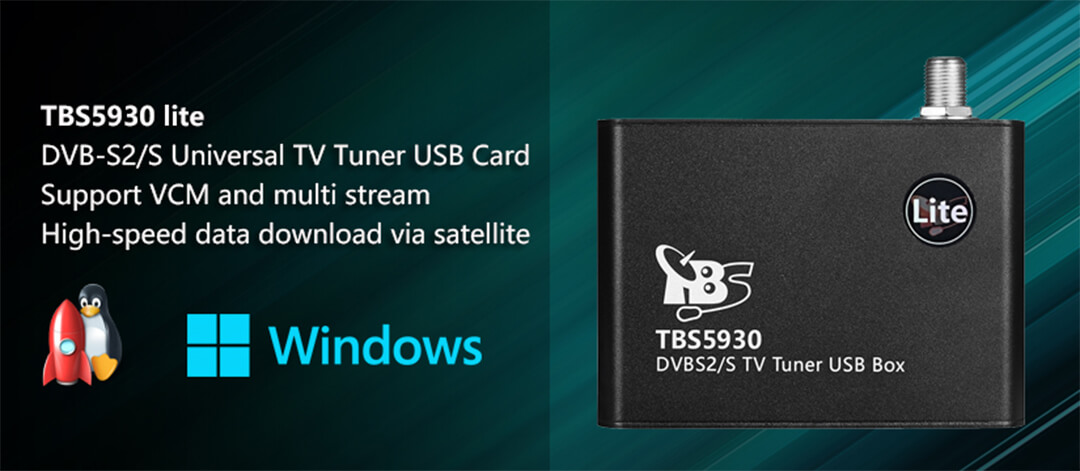 TBS5930 lite DVB-S2/S Universal TV Tuner USB Card