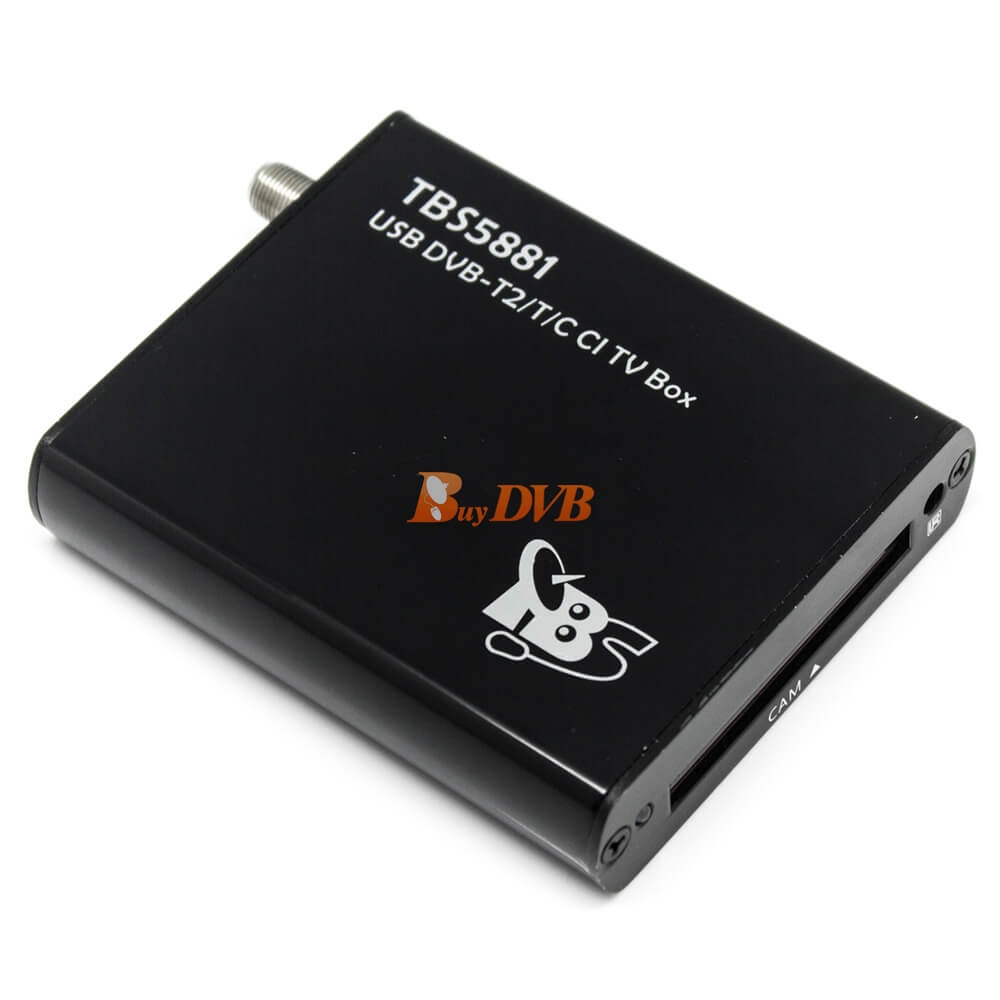 DVB-T2/T/C Hybrid TV Tuner with Common Interface