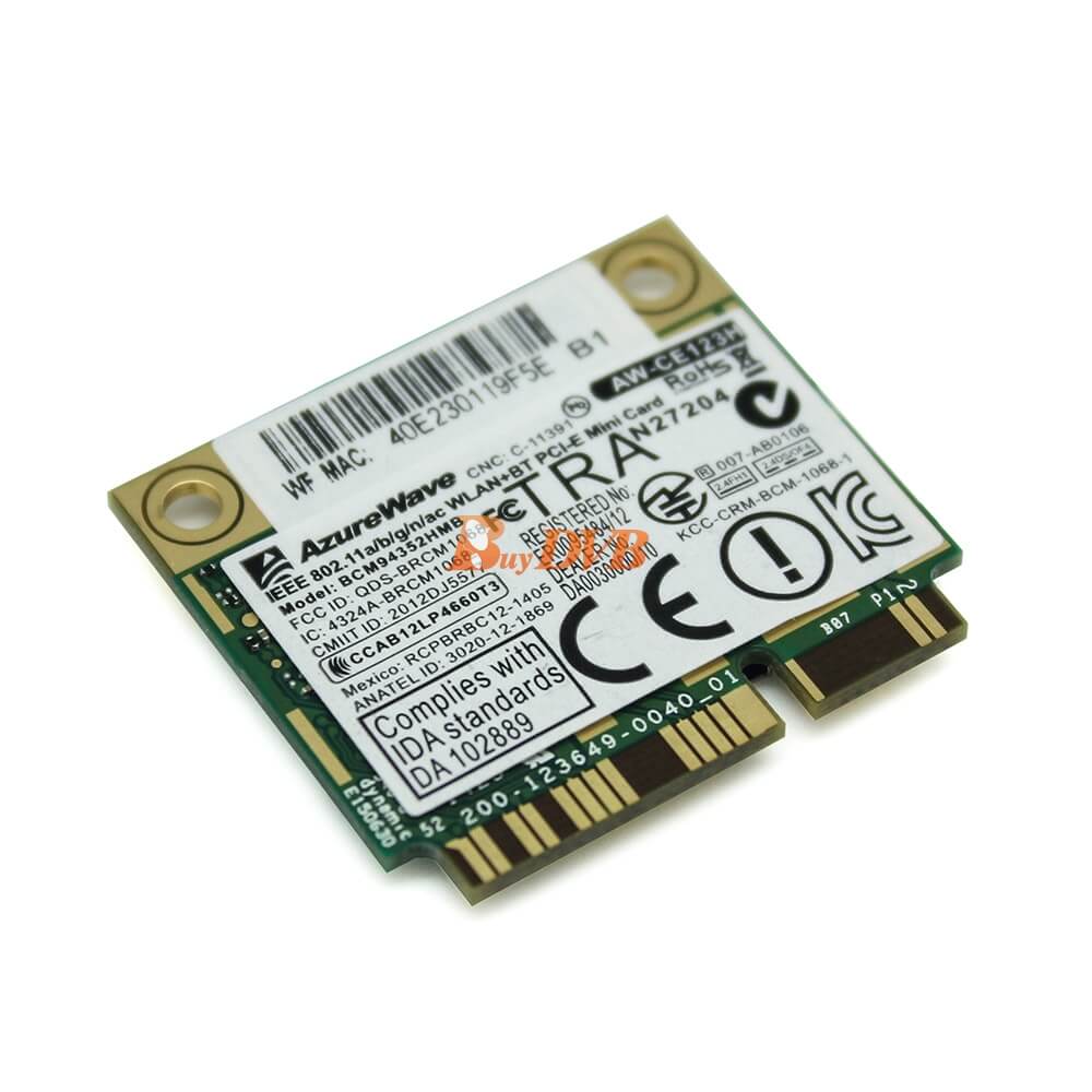 Broadcom BCM4352 Azurewave AW-CE123H WIFI Bluetooth 4.0